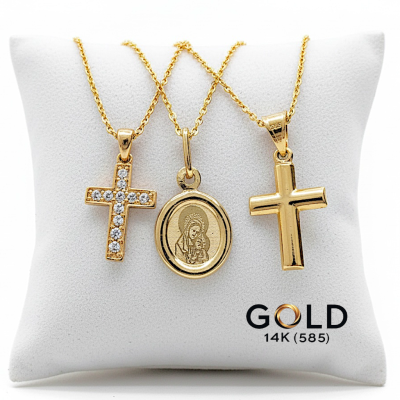 ЗЛАТНИ ВИСУЛКИ ЗА СИНДЖИРИ 14 КАРАТА